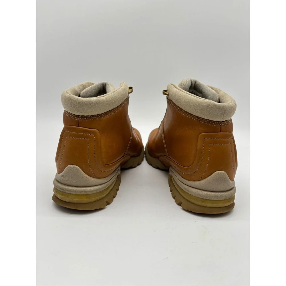 Nike ACG Air Max‎ Goadome Tan Leather Hiking Boots Waterproof Mens 9